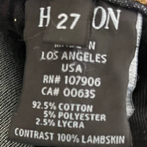 Hudson Women's Ava Super Skinny Cropped Jeans Size 27 Style WC4022DIF - Picture 11 of 11